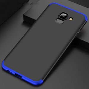 Hurtel 360 Protection etui na całą obudowę przód + tył Samsung Galaxy A6 2018 A600 czarno-niebieski 3