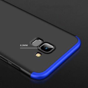 Hurtel 360 Protection etui na całą obudowę przód + tył Samsung Galaxy A6 2018 A600 czarno-niebieski 4
