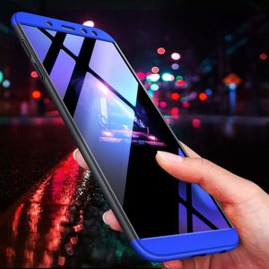 Hurtel 360 Protection etui na całą obudowę przód + tył Samsung Galaxy A6 2018 A600 czarno-niebieski 5