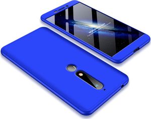 Hurtel 360 Protection etui na całą obudowę przód + tył Nokia 6.1 niebieski 1