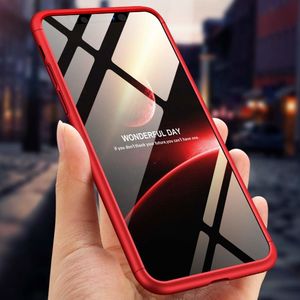 Hurtel 360 Protection etui na całą obudowę przód + tył iPhone XS Max czerwony (logo hole) 6