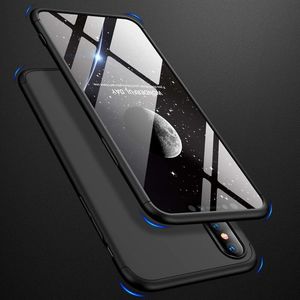 Hurtel 360 Protection etui na całą obudowę przód + tył iPhone XS Max czarny (logo hole) 3