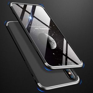 Hurtel 360 Protection etui na całą obudowę przód + tył iPhone XS Max czarno-srebrny 4