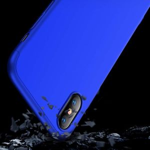 Hurtel 360 Protection etui na całą obudowę przód + tył iPhone XS Max niebieski 3