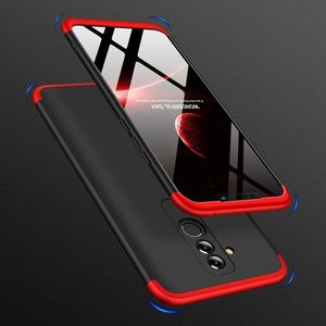 Hurtel 360 Protection etui na całą obudowę przód + tył Huawei Mate 20 Lite czarno-czerwony 2
