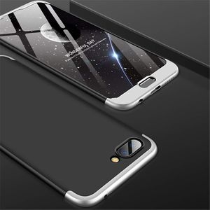 Hurtel 360 Protection etui na całą obudowę przód + tył Huawei Honor 10 czarno-srebrny 3