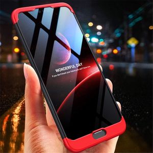 Hurtel 360 Protection etui na całą obudowę przód + tył Huawei Honor 10 czarno-srebrny 4