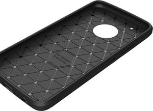 Hurtel Carbon Case elastyczne etui pokrowiec Lenovo Moto G5 Plus czarny 6