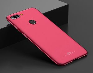 MSVII MSVII Simple ultracienkie etui pokrowiec Xiaomi Mi 8 Lite czerwony 2