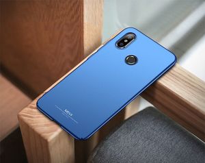 MSVII MSVII Simple ultracienkie etui pokrowiec Xiaomi Mi 8 Lite czerwony 3