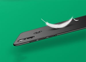 MSVII MSVII Simple ultracienkie etui pokrowiec Xiaomi Mi 8 Lite czerwony 5