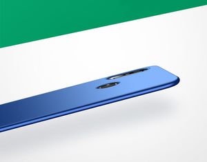 MSVII MSVII Simple ultracienkie etui pokrowiec Xiaomi Mi 8 Lite czerwony 6