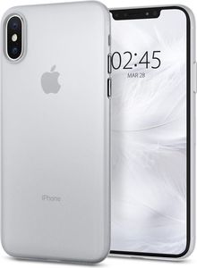 Speck Spigen AirSkin ultra cienkie etui 0.36mm pokrowiec iPhone XS / X biały (Soft Clear) 1