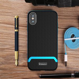 IPAKY iPaky Bumblebee Neo Hybrid gumowe etui z ramką iPhone XS / X czarny 10