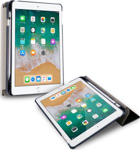 Etui na tablet Dux Ducis Smart Sleep z podstawką + schowek na rysik iPad 9.7 2018 niebieski 3