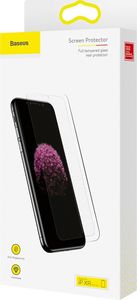 Baseus Full-Glass szkło hartowane 0.3 mm na cały ekran iPhone XR przezroczysty (SGAPIPH61-ES02) 7