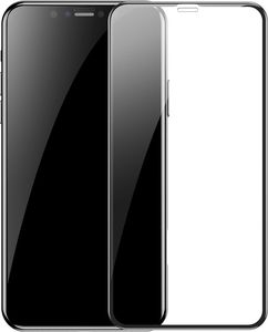 Baseus Full Coverage szkło hartowane 3D na cały ekran iPhone XR czarny (SGAPIPH61-KC01) 1