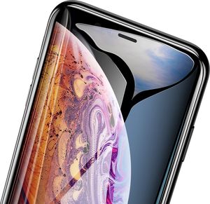 Baseus Full Coverage szkło hartowane 3D na cały ekran iPhone XS Max czarny (SGAPIPH65-KC01) 4