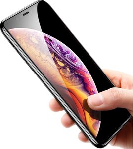 Baseus Full Coverage szkło hartowane 3D na cały ekran iPhone XS Max czarny (SGAPIPH65-KC01) 5