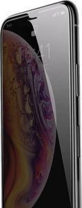 Baseus Baseus Diamond Body Tempered Glass szkło hartowane 3D 0,3 mm ze wzmocnioną ramką i filtrem Privacy Apple iPhone XS Max czarny 2