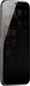 Baseus Baseus Diamond Body Tempered Glass szkło hartowane 3D 0,3 mm ze wzmocnioną ramką i filtrem Privacy Apple iPhone XS Max czarny 3