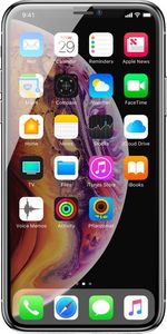Baseus Baseus Diamond Body Tempered Glass szkło hartowane 3D 0,3 mm ze wzmocnioną ramką i filtrem Privacy Apple iPhone XS Max czarny 4