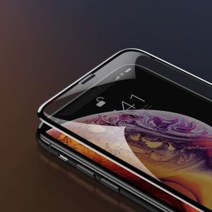 Baseus Baseus Diamond Body Tempered Glass szkło hartowane 3D 0,3 mm ze wzmocnioną ramką i filtrem Privacy Apple iPhone XS Max czarny 7