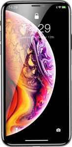 Baseus Rigid-edge Tempered Glass szkło hartowane 3D 0,3 mm ze wzmocnioną ramką Apple iPhone XS Max czarny 2