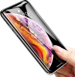 Baseus Rigid-edge Tempered Glass szkło hartowane 3D 0,3 mm ze wzmocnioną ramką Apple iPhone XS Max czarny 3