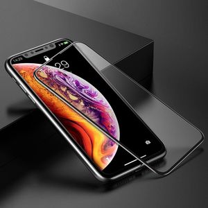 Baseus Rigid-edge Tempered Glass szkło hartowane 3D 0,3 mm ze wzmocnioną ramką Apple iPhone XS Max czarny 6