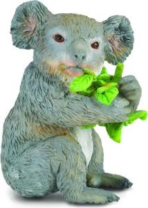 Figurka Collecta Miś Koala jedzący liście eukaliptusa (004-88357) 1