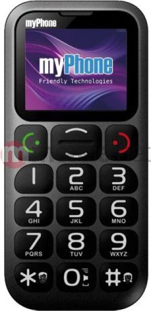 Telefon komórkowy myPhone 1045 Simply+ Czarny 2