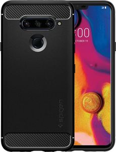 Spigen Nakładka Rugged Armor do LG V40 Thinq czarna 4