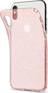 Spigen Nakładka Liquid Crystal do Apple iPhone X/XS różowa 6