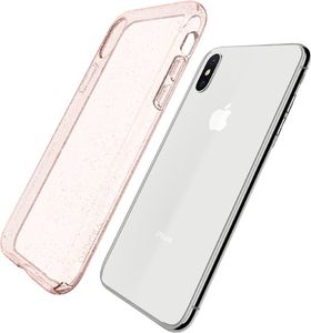 Spigen Nakładka Liquid Crystal do Apple iPhone X/XS różowa 7