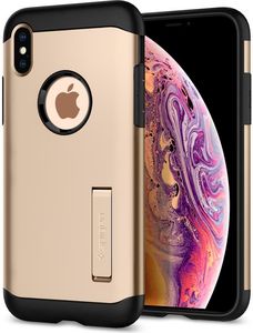 Spigen Nakładka Slim Armor do Apple iPhone X/XS szampański złoty 1