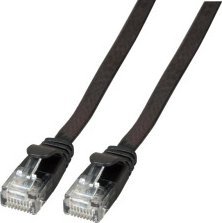 EFB EFB Electronic K8107SW.2 U/UTP (UTP) black 2m Cat6a Network cable (K8107SW.2) 1