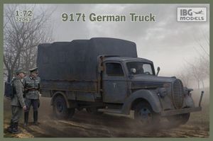 Ibg Model plastikowy 917t niemiecka ciężarówka 1