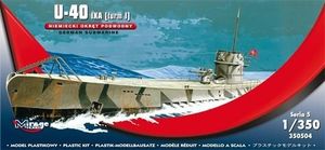 Mirage Model plastikowy U-Boot U-40 IX 1