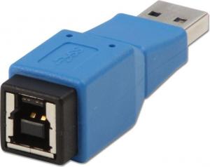 Lindy USB zew. - USB wew., Niebieski 1