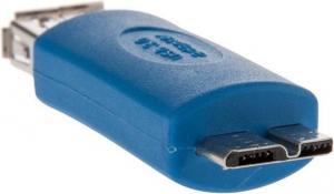 Lindy Adapter (przejściówka) USB 3.0 A gniazdo - micro USB B wtyk (71275) 1