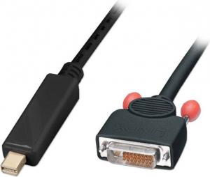 Kabel Lindy DisplayPort Mini - DVI-D 3m czarny (41697) 1