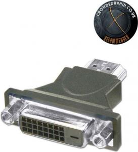 Adapter AV Lindy HDMI - DVI-D czarny 1
