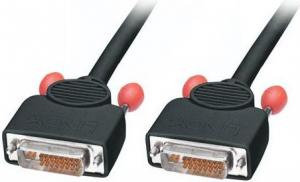 Kabel Lindy DVI-I - DVI-I 20m czarny 1