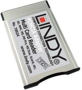 Czytnik Lindy Czytnik kart pamięci do laptopa PCMCIA (70924) 1