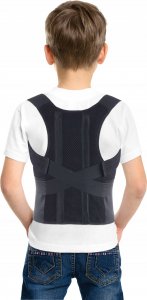 TOROS-GROUP Gorset do korekcji postawy LUX czarny r. 0 2