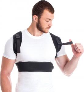 TOROS-GROUP Gorset do korekcji postawy neoprenowy ÓSEMKA, rozmiar 1 2