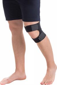TOROS-GROUP Stabilizator stawu kolanowego neoprenowy zapinany na rzep uniwersalny krtki 2