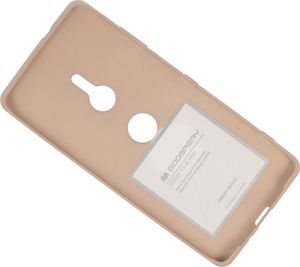 Mercury Goospery Etui Soft Jelly SONY XPERIA XZ3 piaskowy uniwersalny 3