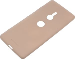 Mercury Goospery Etui Soft Jelly SONY XPERIA XZ3 piaskowy uniwersalny 4